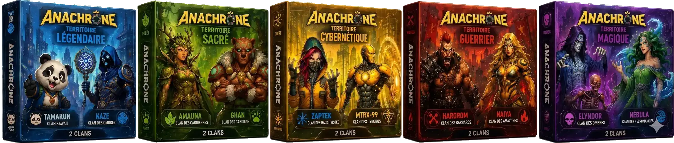 Anachrone — boîte de jeu